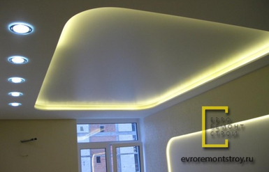 Светодиодные натяжные потолки