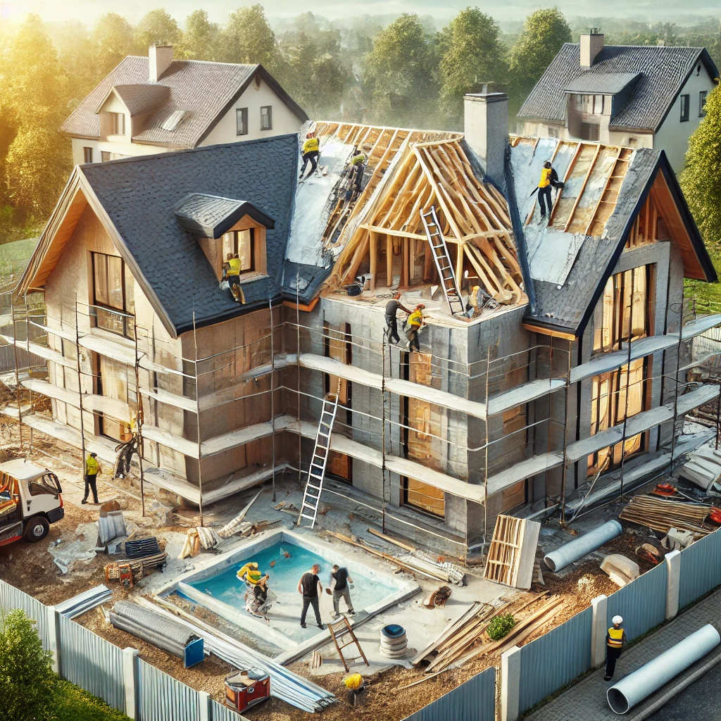 Ремонт частного дома: что учитывать при планировании