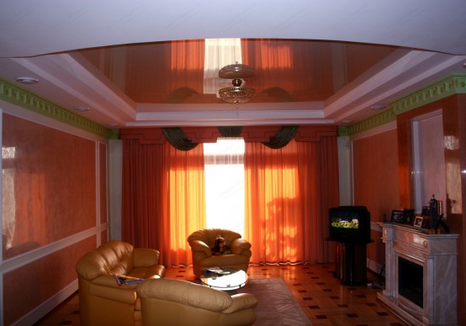 Установка натяжных потолков под ключ